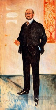 walter Rathenau 1907 Edvard Munch Peinture à l'huile
